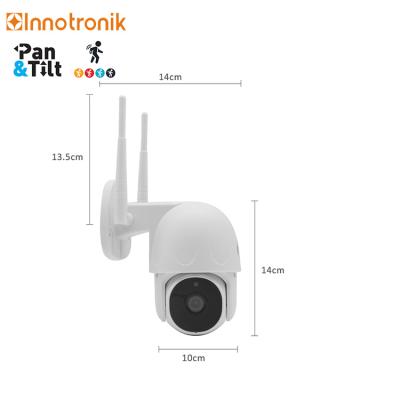 China PAN-TILT Innotronik Mini Cloud 1080P Speed ​​Dome Wifi Camera 2MP Auto Human Tracking Onvif PTZ Outdoor Camera for sale