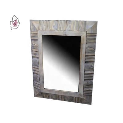 China Old farmhouse mirrors wooden frame for the wall on the living room, bedroom, dining room for sale