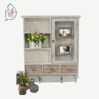 China Viable new style wooden wall cabinet, storage wooden drawers, wooden closet for sale