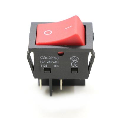 China On-Off On-Off On Big Current 30A 4 PIN ON OFF T 85 Rocker Switch For Pump Or Welding Machine for sale