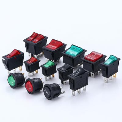 China On-Off On-Off On KCD1 LCD2 KCD3 KCD4 Pin 3 TERMINALS 2 4 6p FEET Rocker Switch Push Button for sale