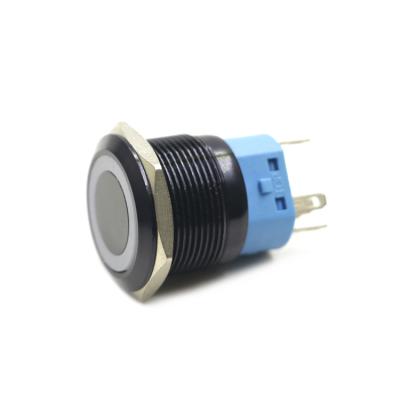 China ON Momentary OFF/Locking/Latching/ Momentary 22mm Metal Push Button Switch for sale