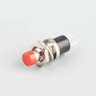 China Direct Sales PBS-110 Button PBS-111 Round 7mm Normally Open On-Off/Momentary/Self-Latching /unlocking Switch Normally Closed for sale