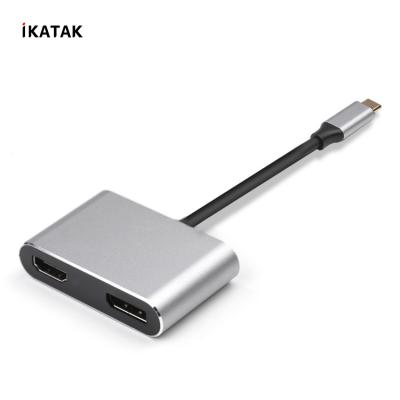 China USB C to DP 2 in 1 High Speed ​​Type-C Cable 4K HD Show Port USB C to DP Type for sale