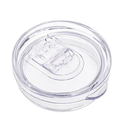 China Wholesale Transparent Spill Proof Spill Proof 20 Ounce Slip Resistant Lids For Lean Tumbler Reusable Stainless Steel BPA Free Lid for sale