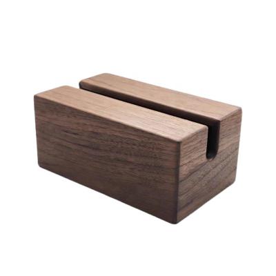 China Wholesale Multi Functional Model Eco-friendly Towel Boxes Solid Wood Tissue Box Factory CSL Tissue Container Tissue Box for sale