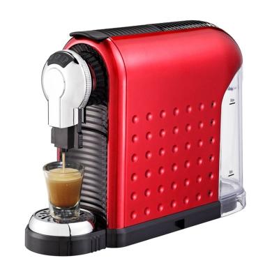 China Hotel Nespresso Coffee Pod Coffee Machine With Removable Water Tank 1260W for sale