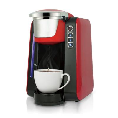 China Hotel service k single cup 2in1 keurig coffee brewer machine one capsule coffee making coffee maker with watertank for sale