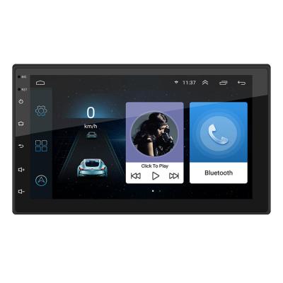 China GPS Universal 7 Inch Android9.1 Car Radio Player GPS Navigation WIFI BT FM Mirror Link Car Stereo Din for sale