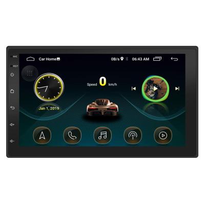 China Android 8.0 Automotive Car Stereo 7 Inch In Touch Screen BT Radio Receiver Player GPS Navigation Dash Dual Din Head Unit for sale