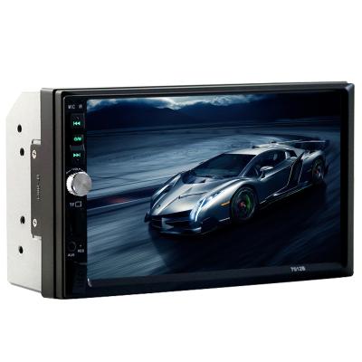 China 7 Inch HD Touch Screen BT Dual Din Car Radio Player Multimedia 2Din Stereo MP5 Radio USB/TF FM AUX. for sale