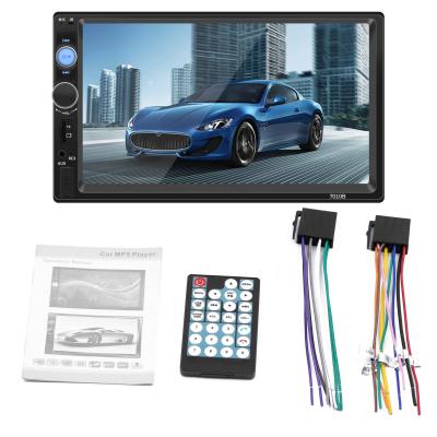 China 7010 Car Video Double Din 2 Touch Screen Car Radio Cheapest 7 Inch Car Stereo Stereo With BT for sale