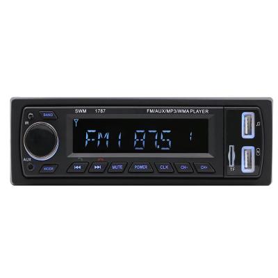 China Stereo single din in car stereo BT user manual car mp3 player AUX. dash usb sd with fm transmitter for sale