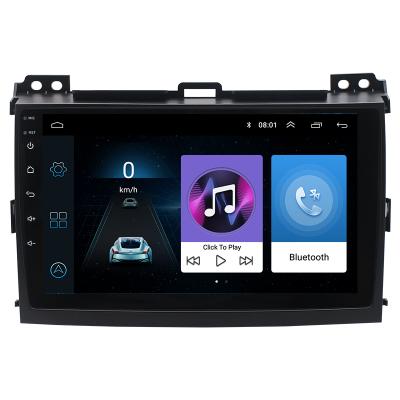 China Android GPS 9 Inch Car Radio Player For Toyota Land Cruiser Prado 120 Gps Audio Stereo Navigation 2003-2009 for sale