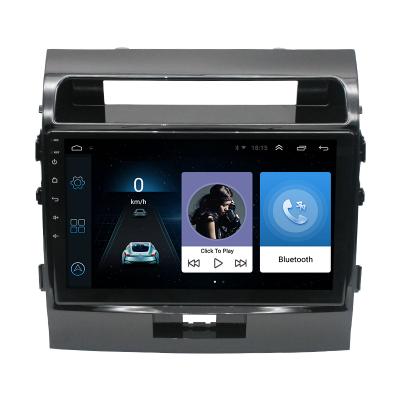 China GPS Android 10 inch car radio player navigation car audio dvd for Toyota Land Cruiser 11 200 2007-2015 LC200 k3 k5 for sale