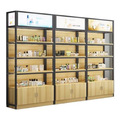 China Environmental Friendly/Druble/Beauty Salon Showy EXCEL Multifunctional Luxury Pop Show Supplies Shop Wall Nails Show Rack For Store for sale