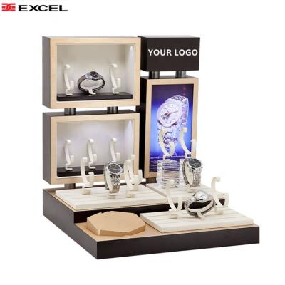 China Eco-friendly Multifunctional Simple Acrylic Cosmetics Display Stands In Stores for sale