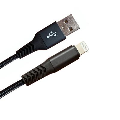 China Mobile Phone USB AC 89 Chip OEM MFI USB Data Sync Charger Nylon Braided Cable For Phone With USB Data Sync Charger Nylon Braided Cable for sale