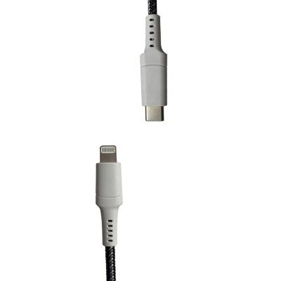 China Mobile Phone Dongguan MFi Manufacturer Original 8 Pin USB PD C-Lighting Fast Charging Strong Pet Braided Cable For Phone 11 Phone IOS for sale