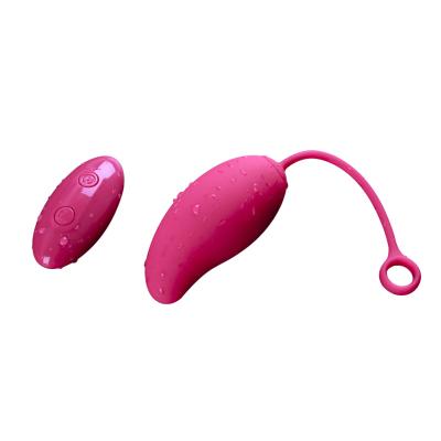 China Mini Invisible Wear Electric Thrusting Silica Gel Egg Vibrator Waterproof Low Noise Jumping Vibrator Sex Toys For Women for sale