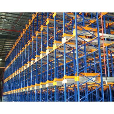 China Corrosion Protection Customized Used High Quality Steel Heavy Duty Automatic Storage System Shuttle Pallet Rack For Warehouse for sale