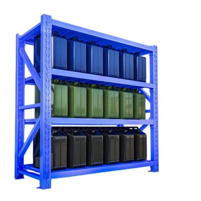 China Corrosion Protection Manufacturer Customized Industrial Warehouse Adjustable Heavy Duty Pallet Flow Storage Rack for sale