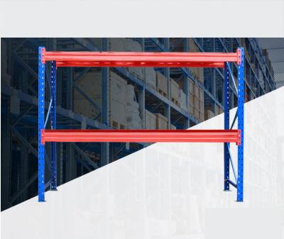 China Corrosion Protection Heavy Duty Warehouse Rack Racking System Warehouse Tire Storage Support Bar For Pallet Rack for sale