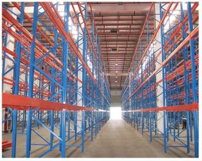 China Warehouse Storage Corrosion Protection Rack Adjustable Heavy Duty Steel Rack Shelf Steel Rack System for Logistics Storage for sale