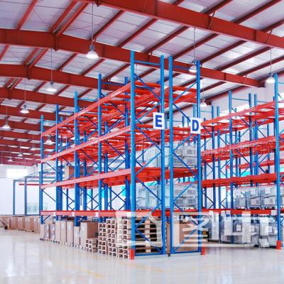 China Corrosion Protection Customize Large Weight Metal Storage Pallet Rack Warehouse Shelves Storage Racking for sale