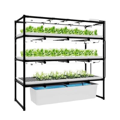 China Agriculture Planting Plant Planting Trays PVC Plastic Vertical Grow Rack /Hydroponic PVC Trays/Hydroponic Growing System for sale