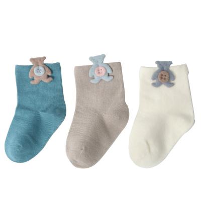 China QUICK DRY Socks Wholesale High Quality Custom Logo Comfortable Breathable Cotton Cute Multiple Colors Baby Bumps Kids Sock for sale