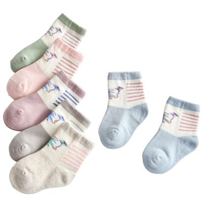 China China Factory Antibacterial High Quality Cotton Cute Baby Socks Newborn Kids Children Soft Socks Wholesale for sale