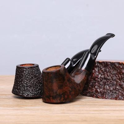 China Vintage Style Briar Free Smoking Pipe With 3mm Filter for sale