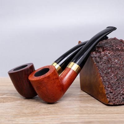 China Vintage Small Business Idea Wooden Smoking Pipe With 9mm Filter for sale