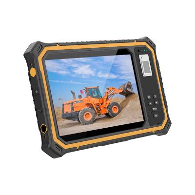 China HUGEROCK T 80(2021) Industrial Rugged Android Tablet PC Computer Waterproof 8 inch OEM pdas barcode qr code reader module UHF for sale