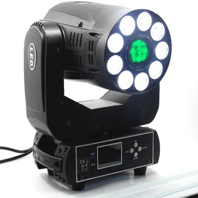 China New Arrival 30W Stage Led Spot Beam 6*8W RGBW Led Wash Effect Head Combi Gobo And Wash Moving Light for sale