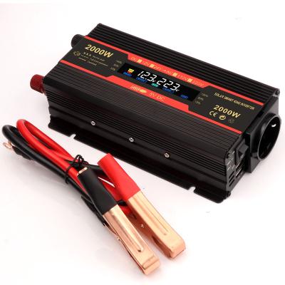 China Aluminum Alloy Used For European Home And Outdoor Use 1500W 2000W 2600W Plug In AC Inverter Power Inverter for sale