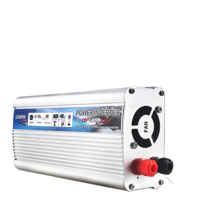 China High Efficiency Solar Power With USB Charging Smart DC To AC Inverter 1500w Power Inverter 15*5.5*9.5CM for sale