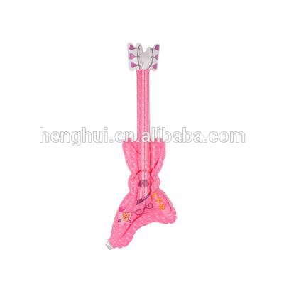 China New Sport Special Shapes Cheering Product Small Pe Inflatable Guitar for sale