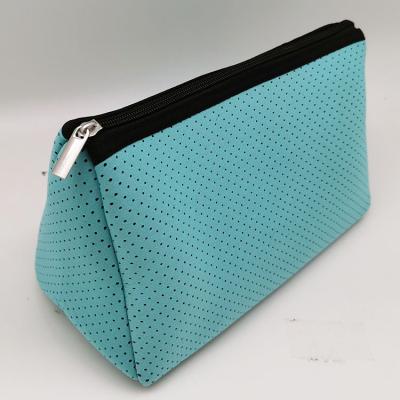 China Wholesale Fashion Eco - Friendly Customized Waterproof Neoprene Cosmetic Bag for sale