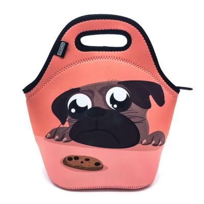 China Wholesale Waterproof Portable Neoprene Food Cooler Bag Travel Waterproof Cooler Bag for sale