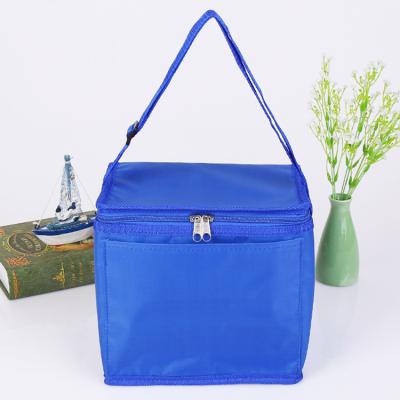 China Waterproof Wholesale Insulated Large Aluminum Foil Cooler Bag /Picnic Thermal Bag With Zipper for sale