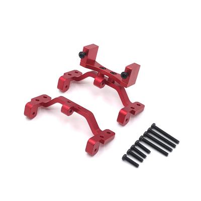 China RC Car Upgrade For Model Manganese D90 D91 D96 MN98 MN99S RC Car Parts Metal Modification Connecting Gear Rod Seat Rear Axle Steering for sale