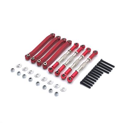 China RC Model Car Upgrade Accessories RC For Manganese D90 D91 D96 MN98 MN99S RC Car Parts Metal Modified Rod Fixed Rod Connecting Adjustable for sale