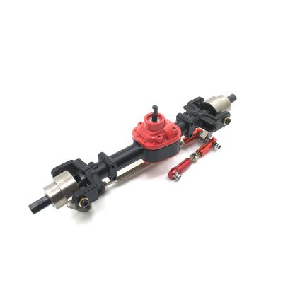 China RC Model Car Upgrade Accessories For Manganese D90 D91 D96 MN98 MN99S RC Car Parts Metal Front Axle Assembly Modification for sale