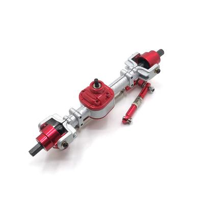 China RC Model Car Upgrade Accessories For Manganese D90 D91 D96 MN98 MN99S RC Car Parts Metal Front Axle Assembly Modification for sale