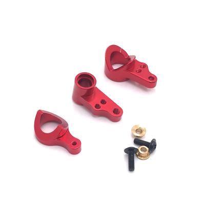 China WLtoys Metal Upgrade Steering Assembly RC Model Modification 144001 144002 124016 124017 124018 124019 RC Car Parts for sale