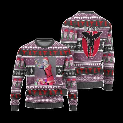 China Anti-pilling Hongkai Knit Couples Custom Funny Anime Killer Demon Ugly Christmas Sweater for sale