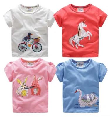 China Factory direct hot sale QUICK DRY T-shirt hot causal short sleeve baby children super small factory price for sale