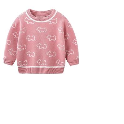 China Baby Kids Sweater Anti-pilling Solid Casual Thick Basic Children's Soft Woolen Sweater For Girls Autumn Winter Boys Sweaters for sale